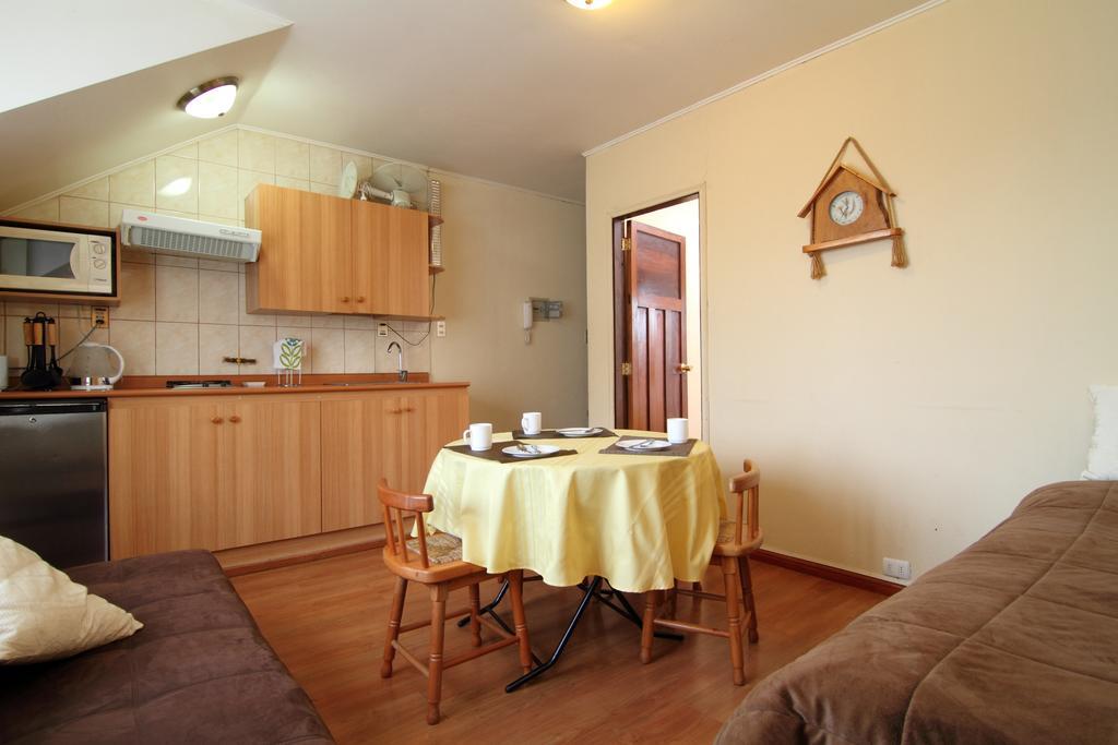 Apart Hotel Villa Los Ciruelos Valdivia Oda fotoğraf